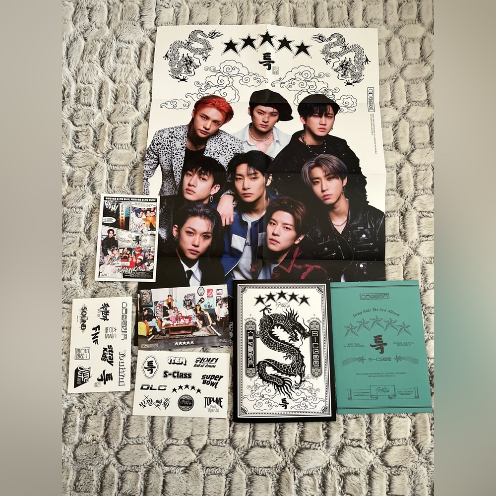 UNSEALED Stray Kids 5 Star Album Version B